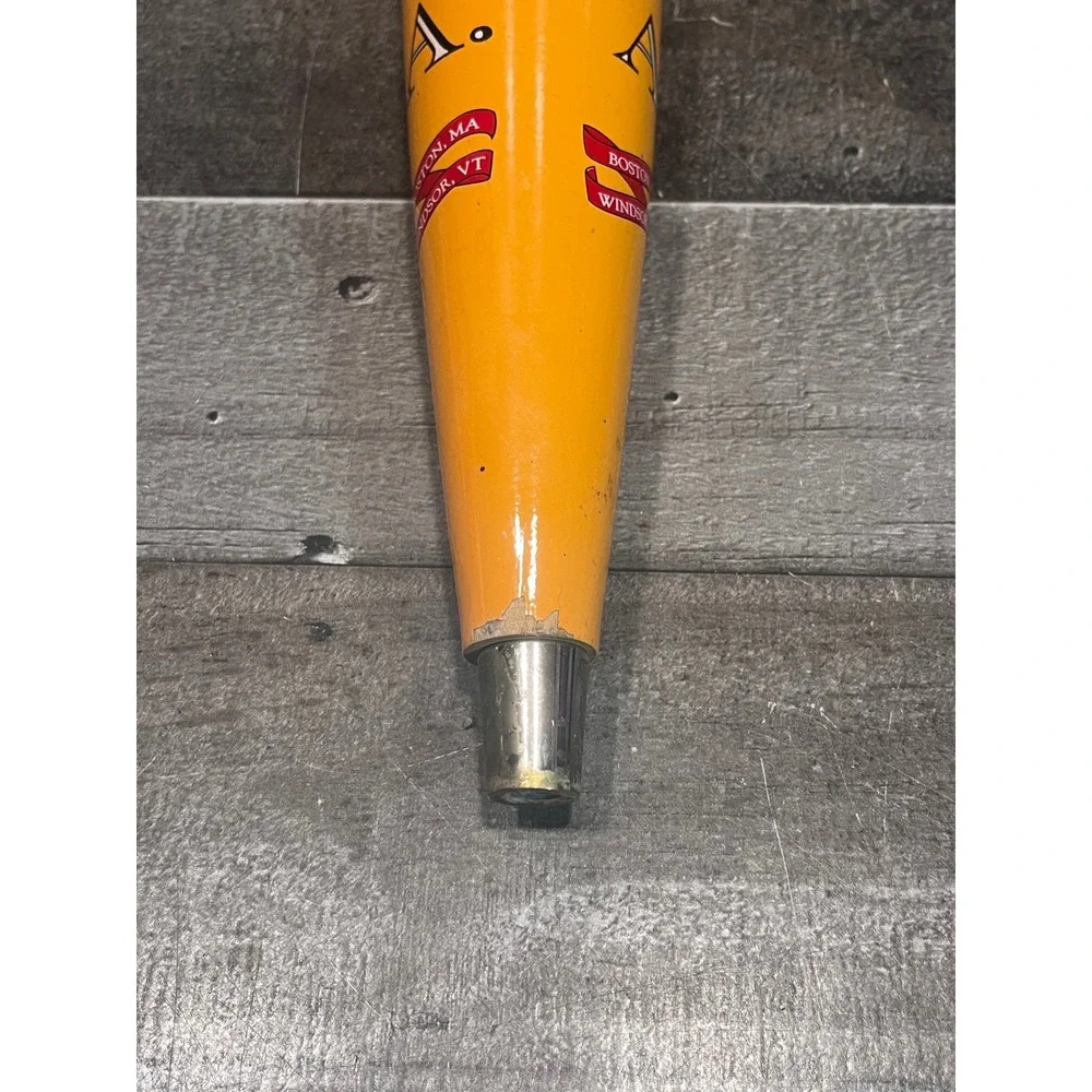 Harpoon Brewery IPA Beer Tap Handle Orange Boston MA Windsor VT Craft Beer Bar